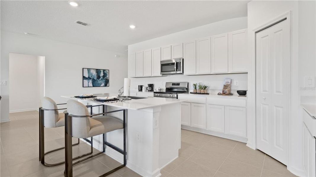 Furnished interior view inside a new home in , Eustis (Image 13).