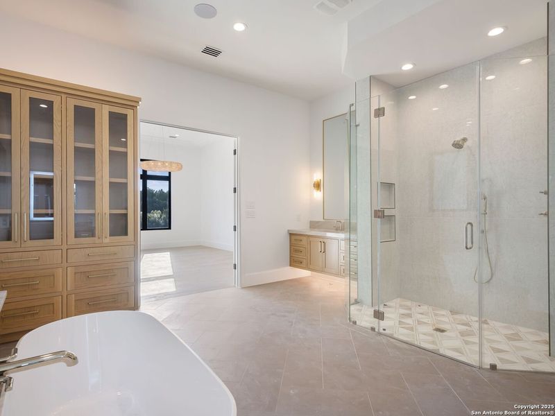 Furnished interior view inside a new home in , San Antonio (Image 14). Furnished interior view inside a new home in , San Antonio (Image 14).