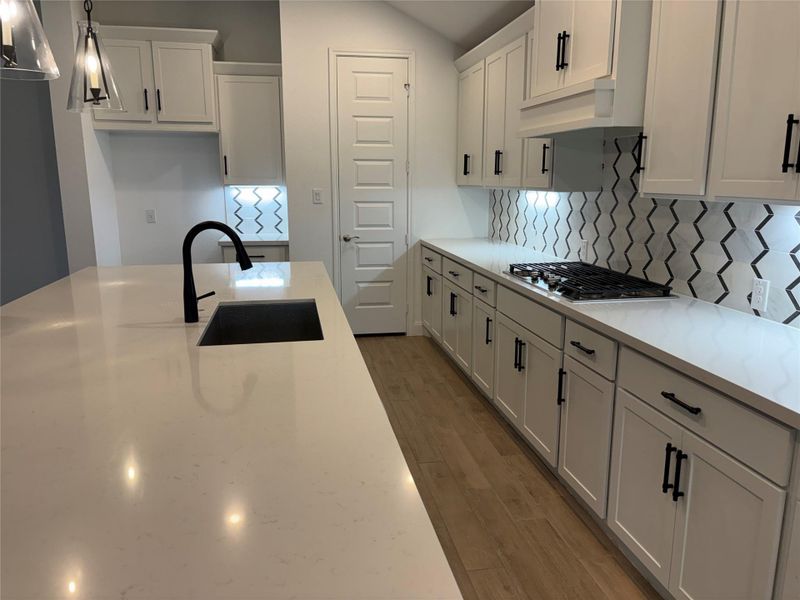 Furnished interior view inside a new home in Lariat 60', Liberty Hill (Image 5).