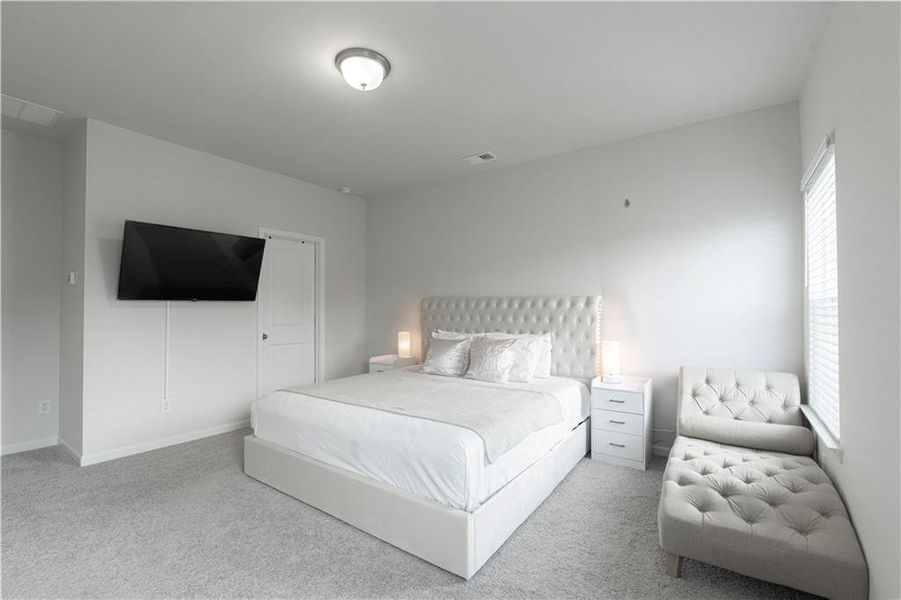 Furnished interior view inside a new home in Ellison Square, Sugar Hill (Image 14).