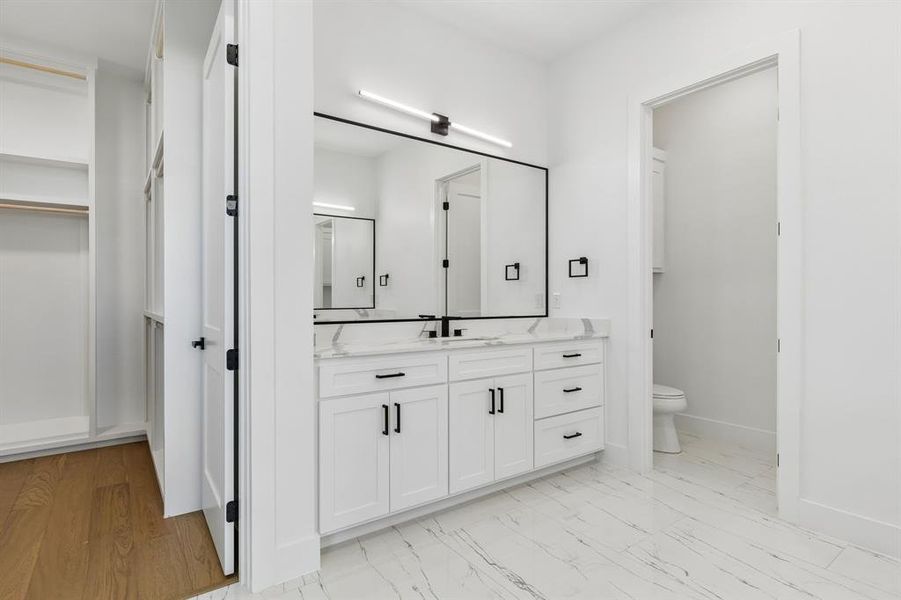 Furnished interior view inside a new home in , Argyle (Image 29).