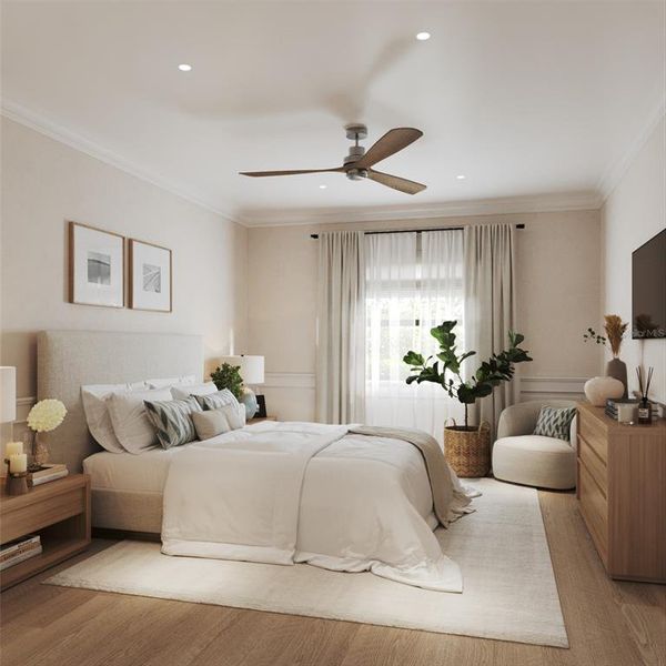 Furnished interior view inside a new home in , Port Charlotte (Image 6).