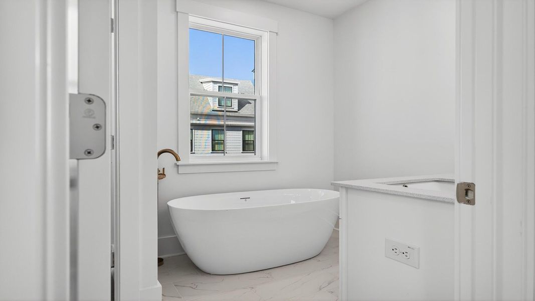 Furnished interior view inside a new home in Grants Court, Charleston (Image 9).