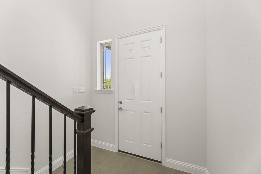 Representative unfurnished interior of a home built from the Barton by Windsor Homes in Villas at Long Branch, Rowlett (Image 13). Representative unfurnished interior of a home built from the Barton by Windsor Homes in Villas at Long Branch, Rowlett (Image 13).