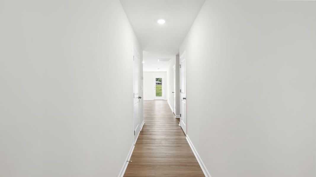 Spacious, unfurnished interior of a new home in Harper Ridge, Roebuck (Image 17). Spacious, unfurnished interior of a new home in Harper Ridge, Roebuck (Image 17).