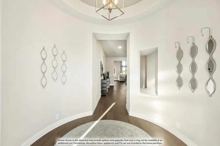 Furnished interior view inside a new home in Wildflower Ranch, Fort Worth (Image 7).