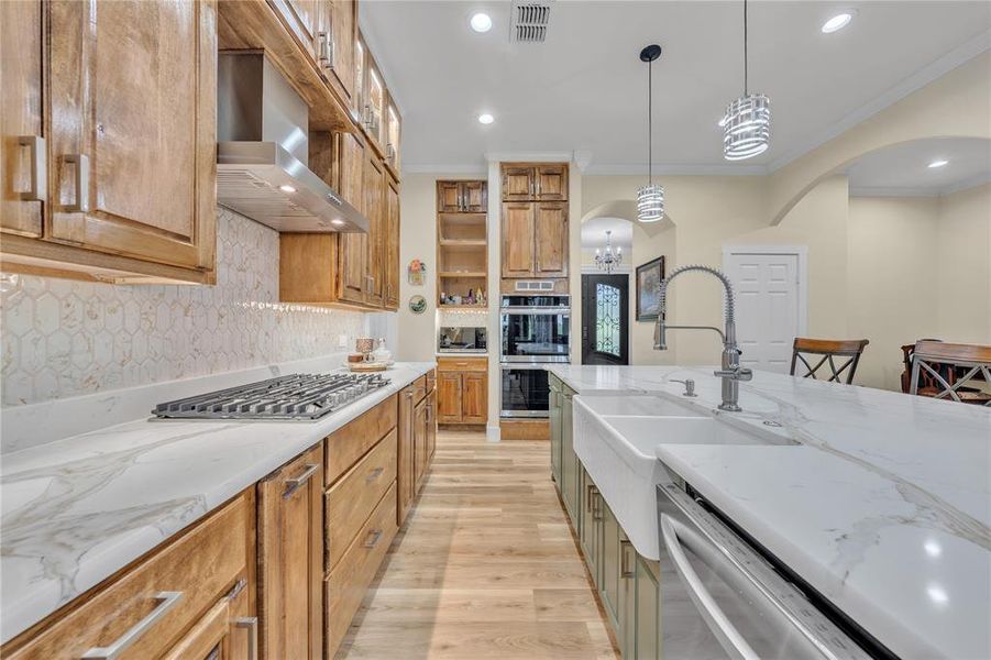 Furnished interior view inside a new home in , Azle (Image 4).
