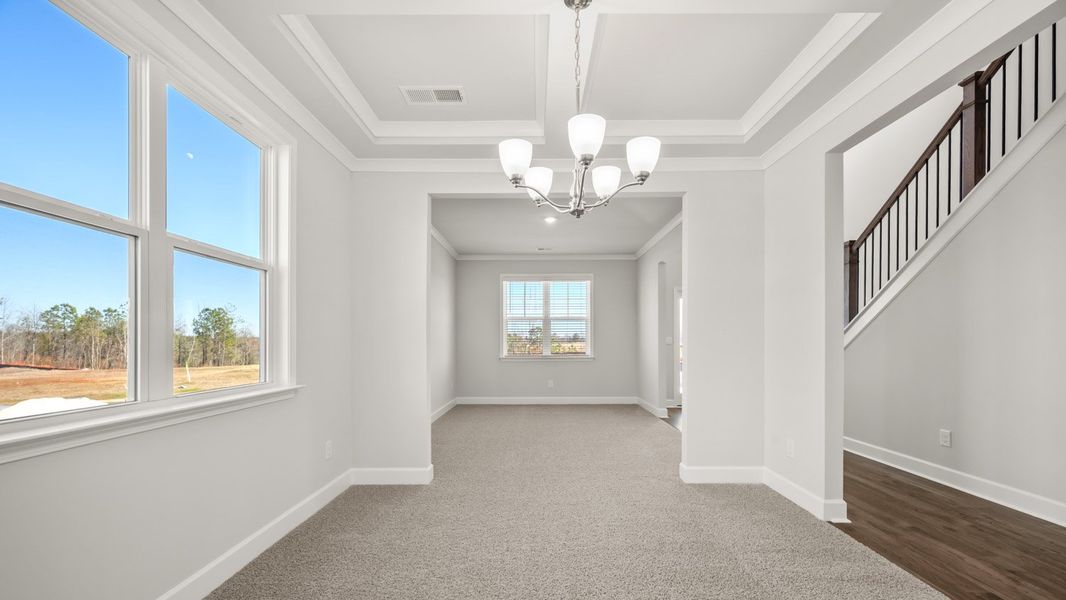 Spacious, unfurnished interior of a new home in Evergreen Crossing, Locust Grove (Image 17).