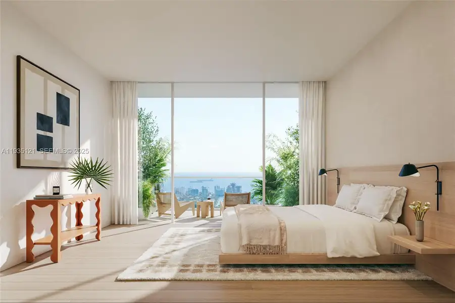 Furnished interior view inside a new home in Viceroy Residences Fort Lauderdale, Fort Lauderdale (Image 5).