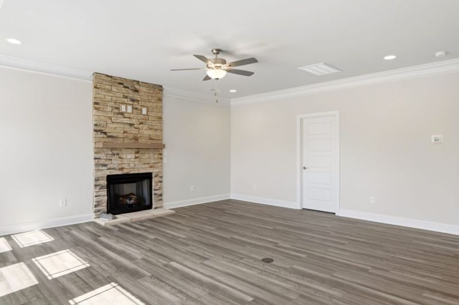 Spacious, unfurnished interior of a new home in Blacksmith, Stokesdale (Image 62).