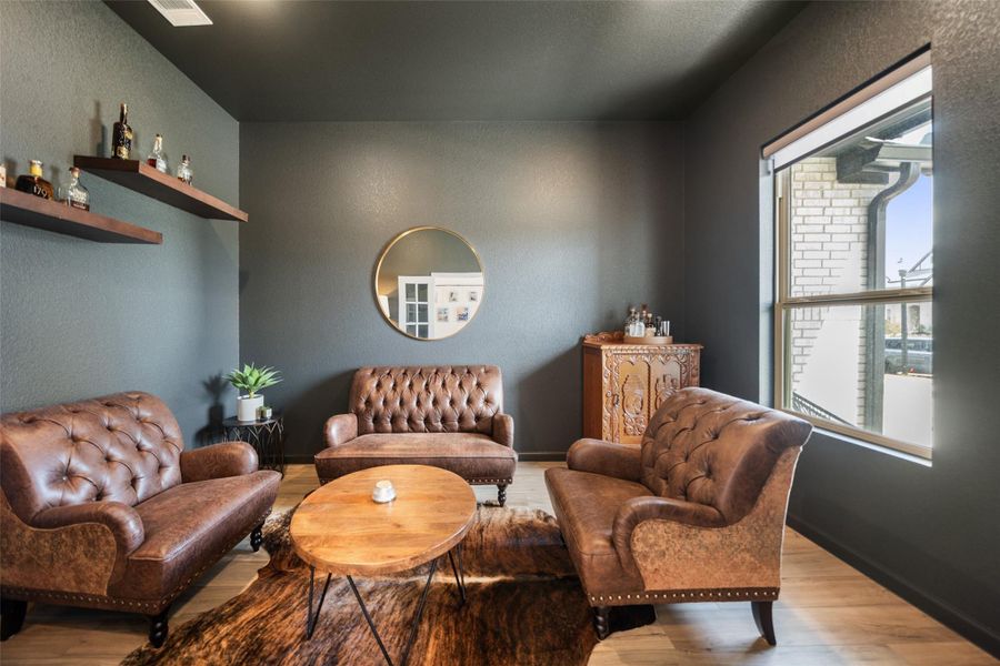Furnished interior view inside a new home in Pomona, Manvel (Image 6).