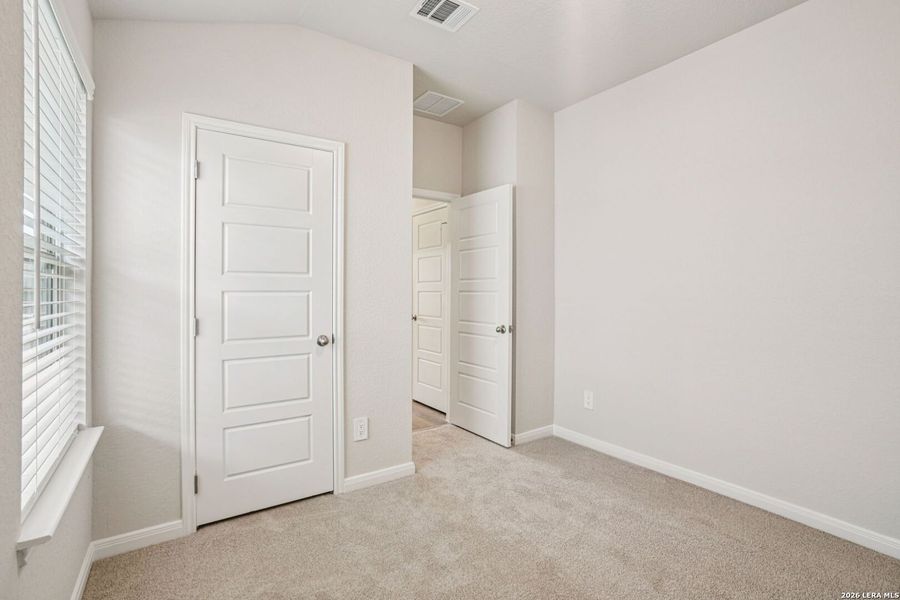 Spacious, unfurnished interior of a new home in Legendary Trails - Premier Series, Cibolo (Image 34).