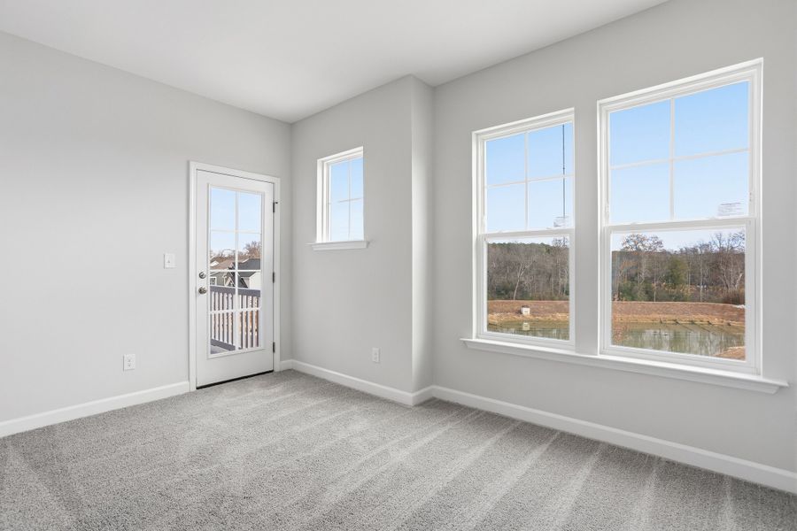 Spacious, unfurnished interior of a new home in Renaissance at White Oak, Garner (Image 31).