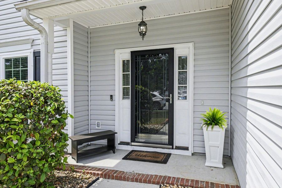 Exterior details and patio area of a home in , North Charleston (Image 3).