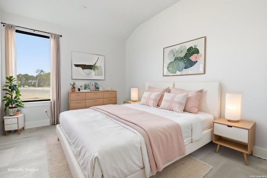 Furnished interior view inside a new home in The Summit, San Antonio (Image 18).