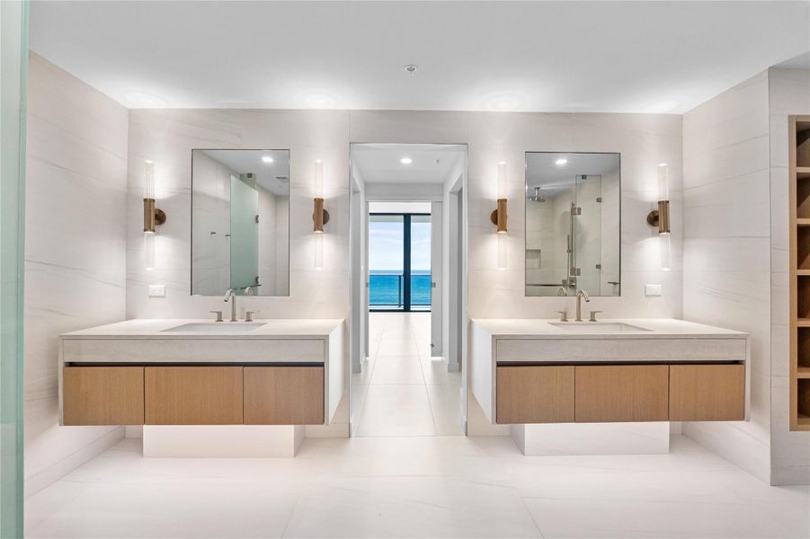 Primary Bath with Ocean View Primary Bath with Ocean View