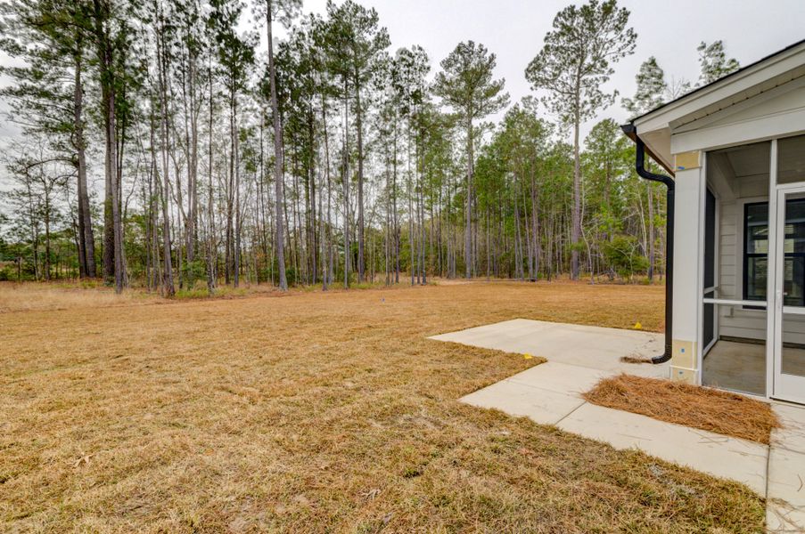 Representative exterior details of a home built from the Sumter by Center Park Homes in Sweetbay Cove, Summerville (Image 36). Representative exterior details of a home built from the Sumter by Center Park Homes in Sweetbay Cove, Summerville (Image 36).