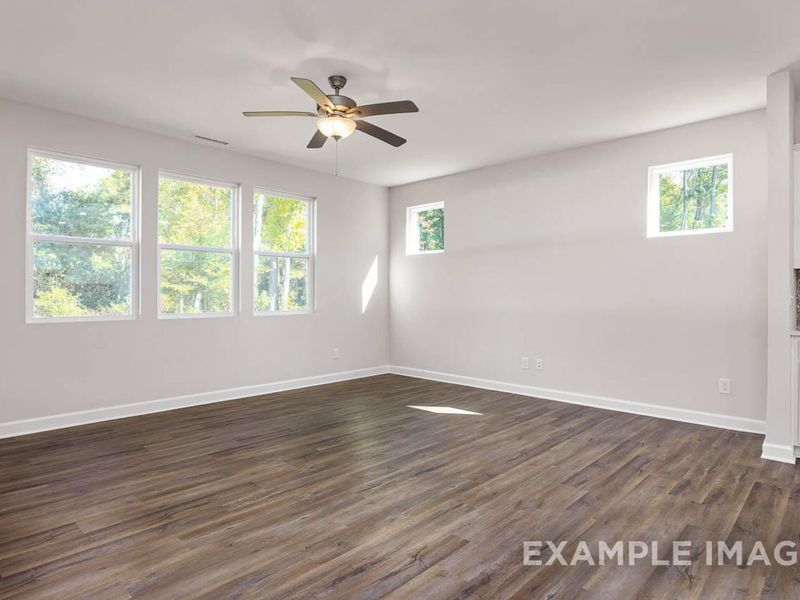 Spacious, unfurnished interior of a new home in Wendell Ridge, Wendell (Image 12).