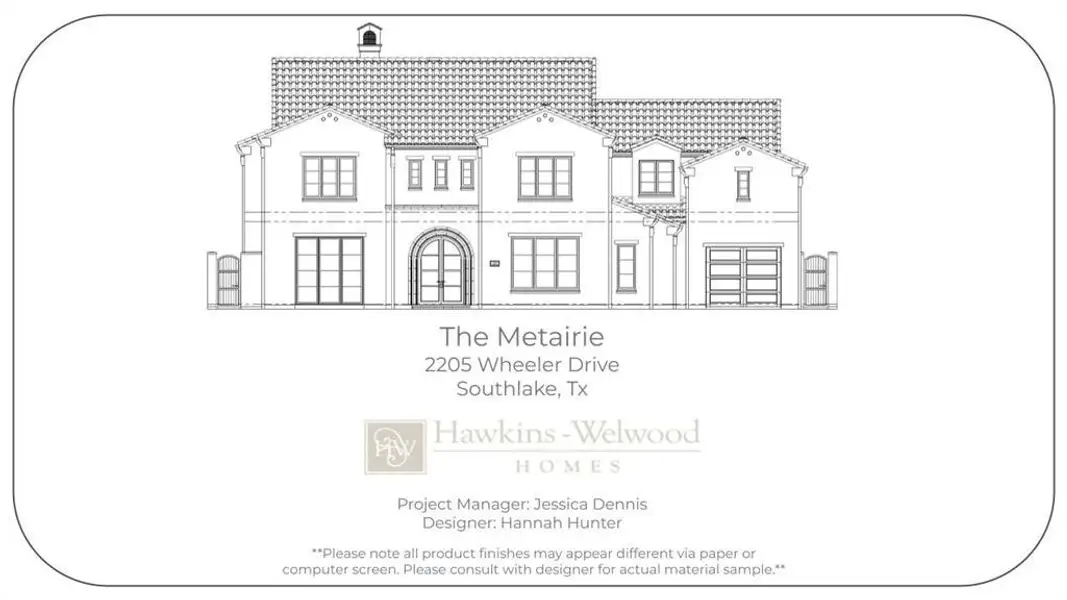 Exterior rendering of this home design in , Southlake, TX (Image 3). Exterior rendering of this home design in , Southlake, TX (Image 3).