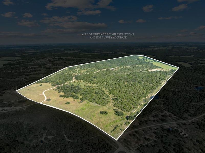 Lines are approximate