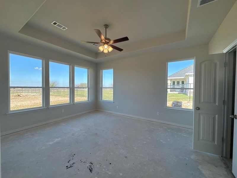 In-progress construction of a new home in Fairview Meadows, New Fairview, TX (Image 11). In-progress construction of a new home in Fairview Meadows, New Fairview, TX (Image 11).