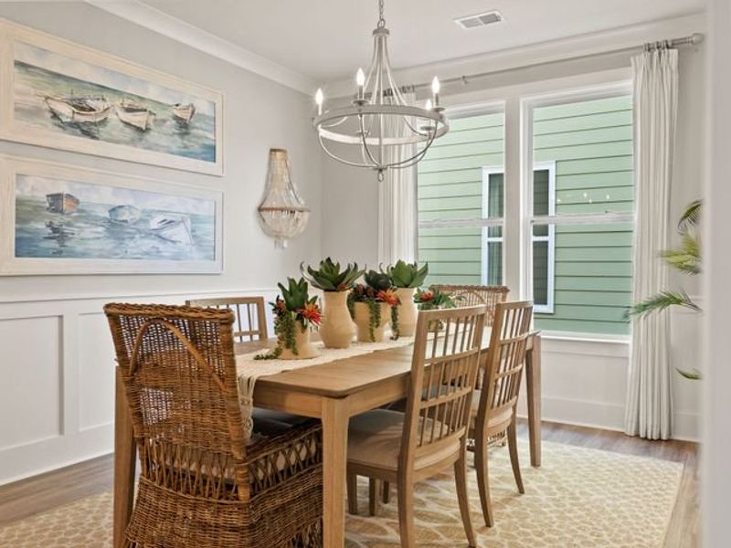 Representative furnished interior of a home built from the Sinclair P by True Homes in Homecoming, Ravenel (Image 8). Representative furnished interior of a home built from the Sinclair P by True Homes in Homecoming, Ravenel (Image 8).