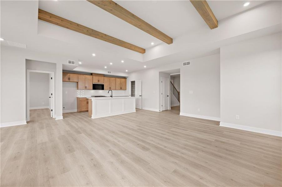 Spacious, unfurnished interior of a new home in Gatherings® at GreenHouse, Marietta (Image 25).