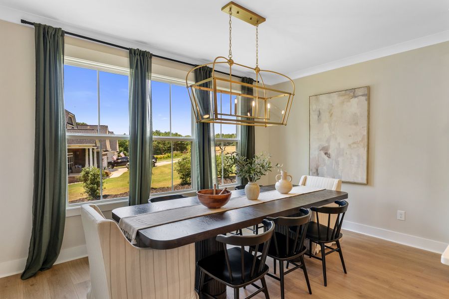 Representative furnished interior of a home built from the Savannah by Hunter Quinn Homes in Double Springs, Taylors (Image 30).