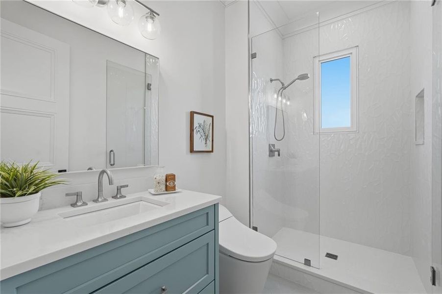 Furnished interior view inside a new home in , Gainesville (Image 57).