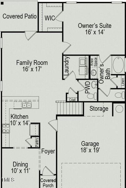 Caldwell Plan 1st Floor