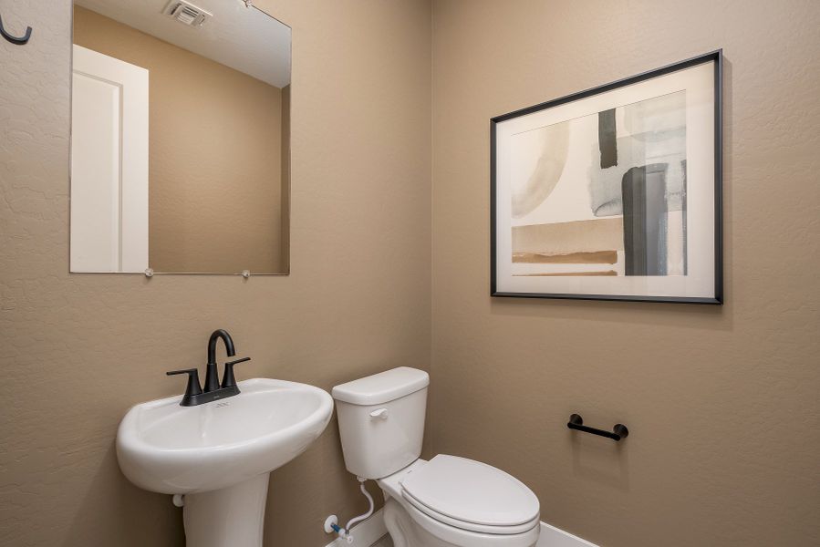 Representative furnished interior of a home built from the 3 by Risewell Homes in Bella Storia, Gilbert (Image 12).
