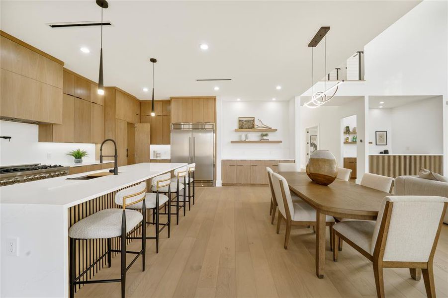 Furnished interior view inside a new home in , Heath (Image 5).