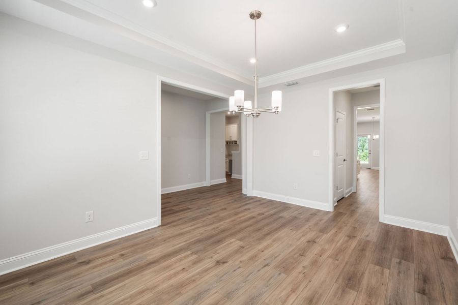 Spacious, unfurnished interior of a new home in Waterways, Richmond Hill (Image 62).