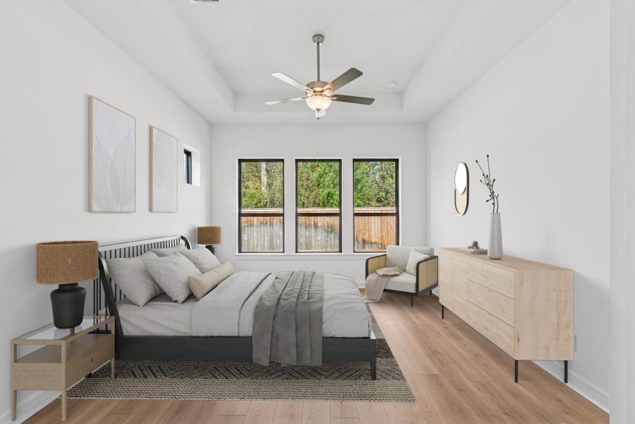 Virtually staged to give you the visual you need to see furniture placement and how the home can live.