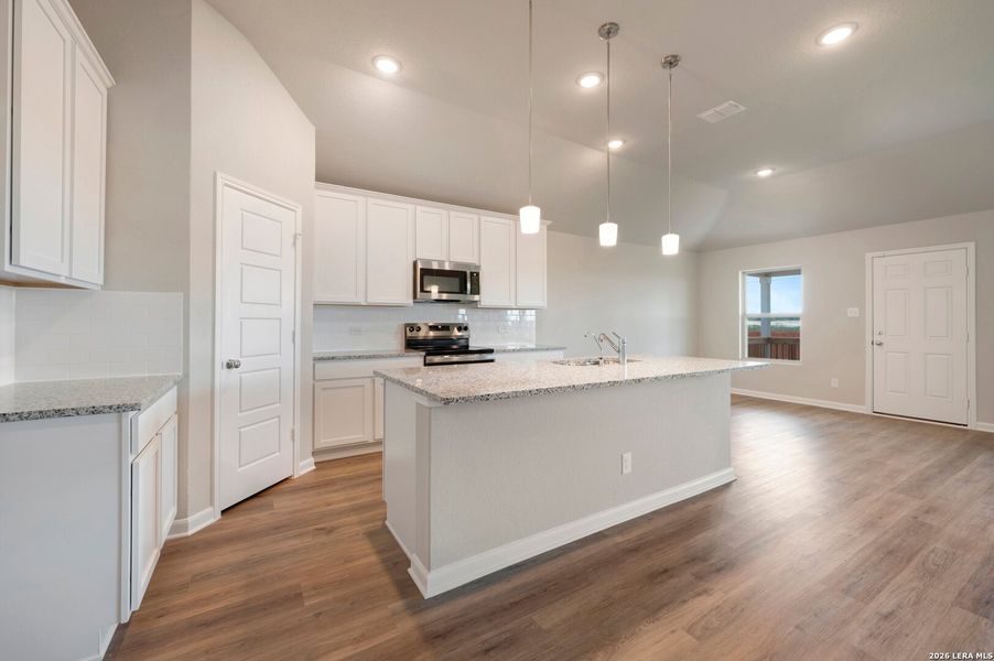 Furnished interior view inside a new home in Legacy Hills, San Antonio (Image 13).