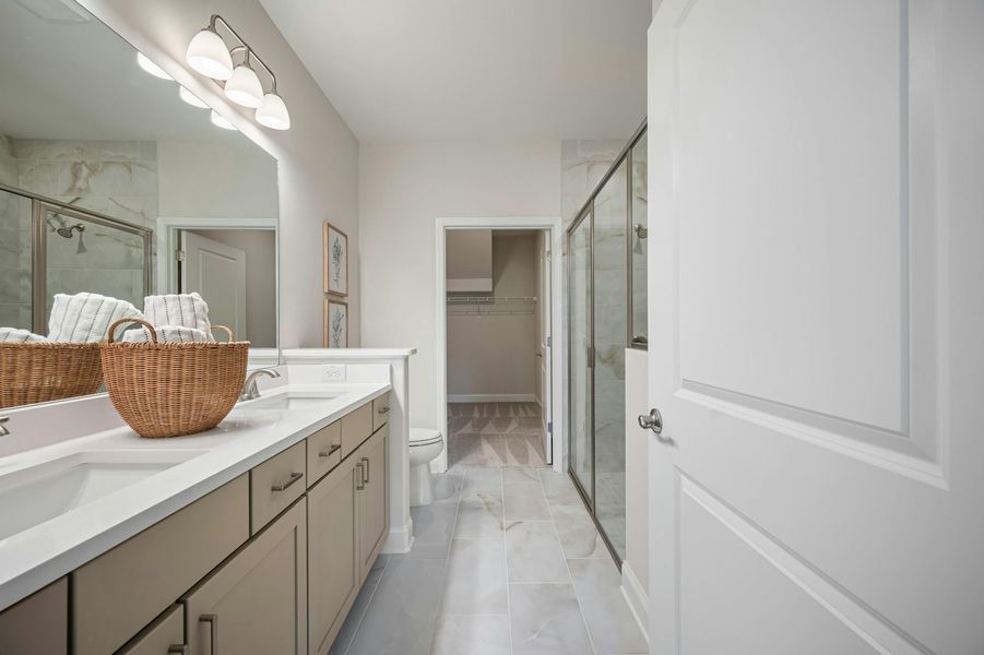 Representative furnished interior of a home built from the The Hawthorne by Windsong Properties in Harmony Walk, Cartersville (Image 19).