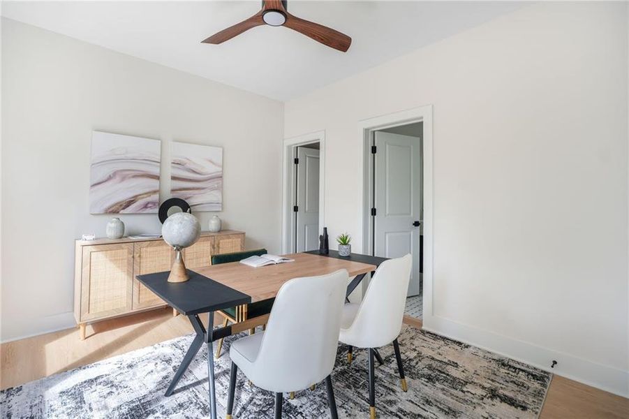 Furnished interior view inside a new home in , Decatur (Image 24). Furnished interior view inside a new home in , Decatur (Image 24).