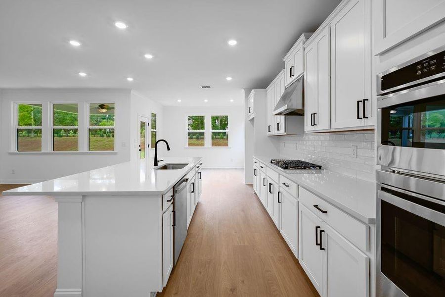 Furnished interior view inside a new home in Reserve at Hickory Walk, Kennesaw (Image 4).