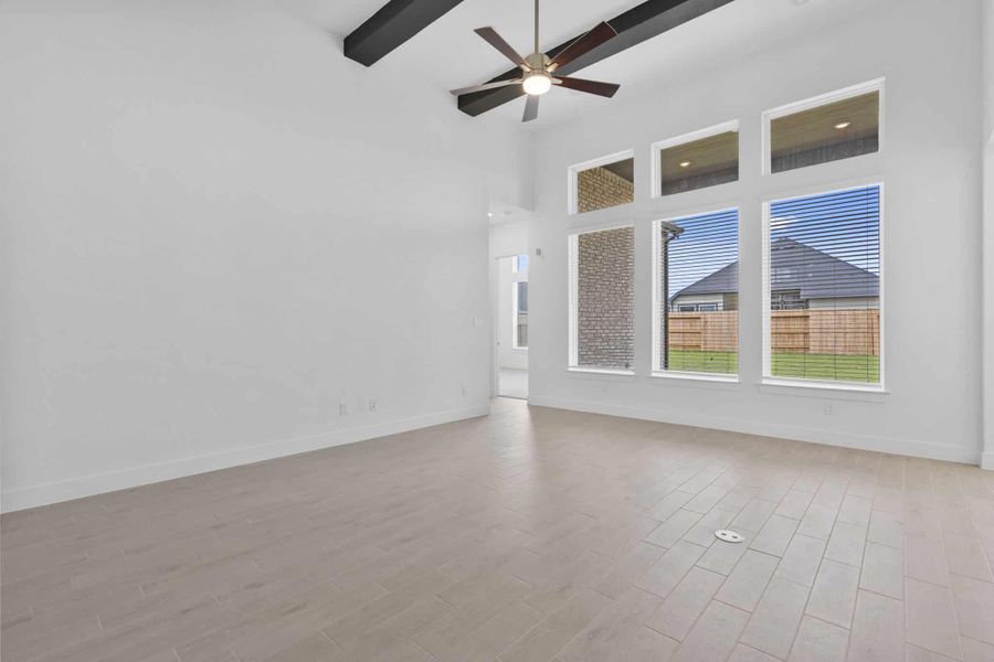 Spacious, unfurnished interior of a new home in Attwater 55s, Waller (Image 36).