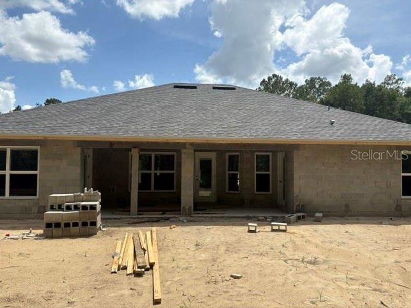 In-progress construction of a new home in , Dunnellon, FL (Image 4). In-progress construction of a new home in , Dunnellon, FL (Image 4).