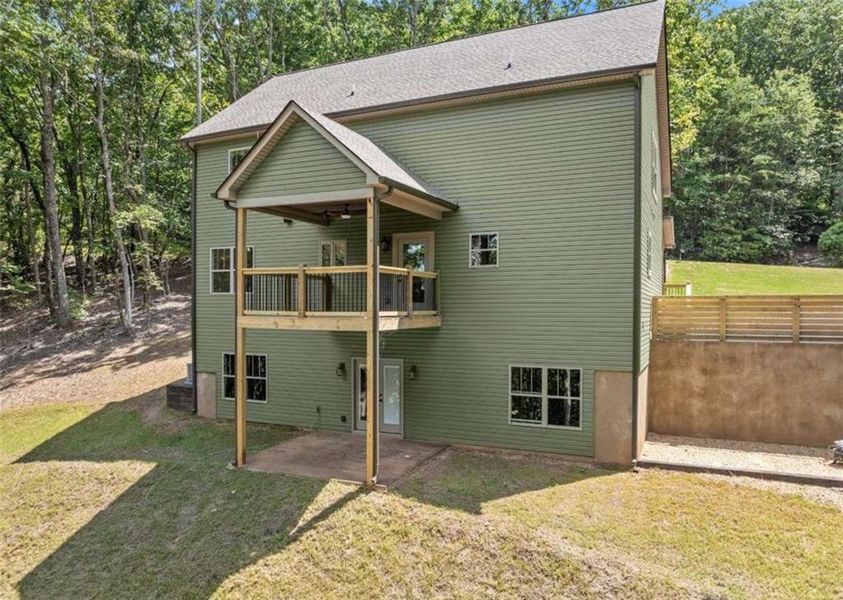 Front exterior of a new home in , Cleveland, GA, highlighting curb appeal (Image 24).
