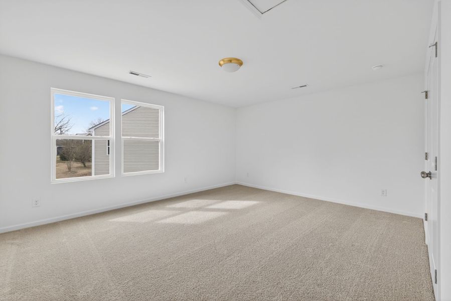 Spacious, unfurnished interior of a new home in Nathans Ridge, Lillington (Image 22).