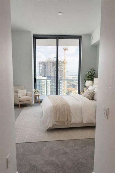 Furnished interior view inside a new home in , St. Petersburg (Image 13).