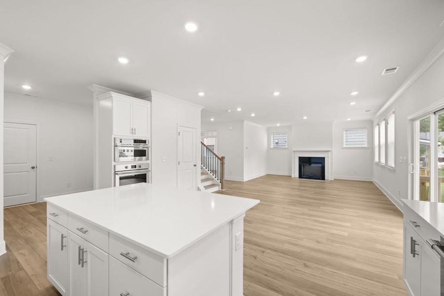 Furnished interior view inside a new home in Willow Creek, Watkinsville (Image 7).