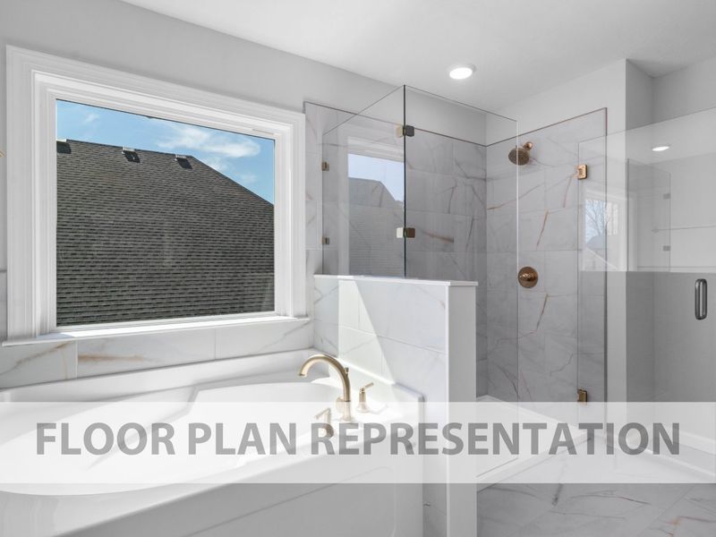Mill Creek Primary Bath – Soaking Tub and Walk-In Shower Mill Creek Primary Bath – Soaking Tub and Walk-In Shower