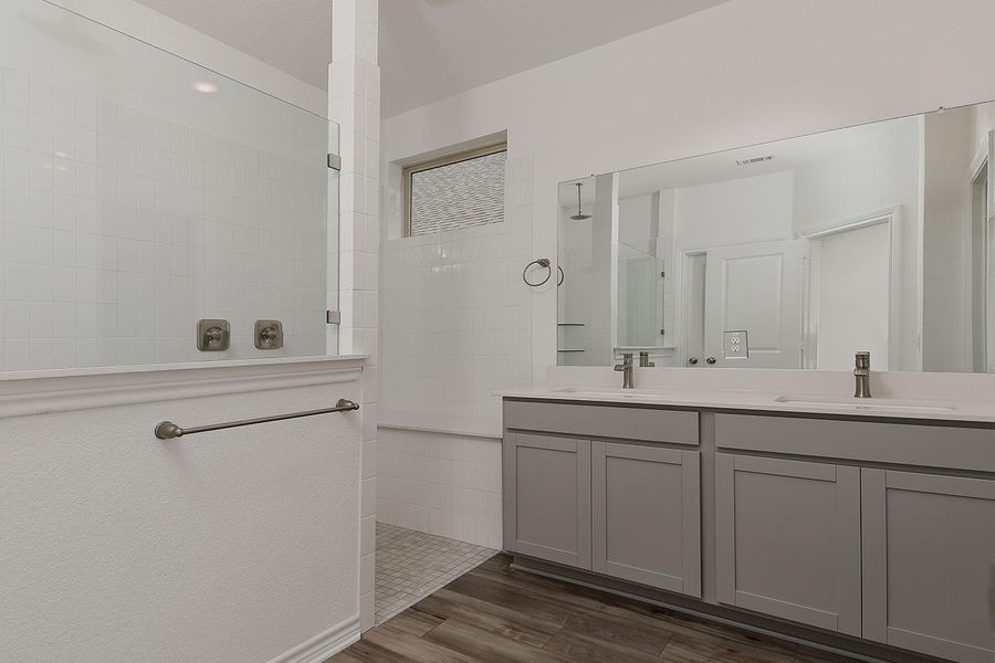 Furnished interior view inside a new home in Mavera, Conroe (Image 4).