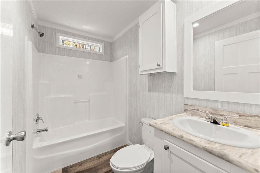 Furnished interior view inside a new home in , Cleveland (Image 8).