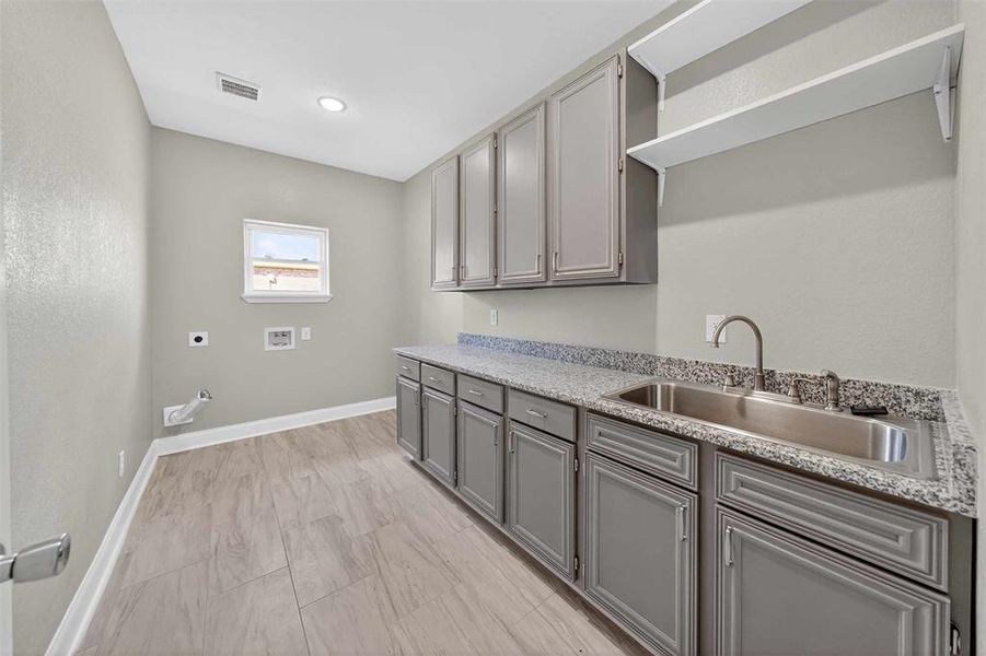 Furnished interior view inside a new home in , Lindale (Image 11). Furnished interior view inside a new home in , Lindale (Image 11).