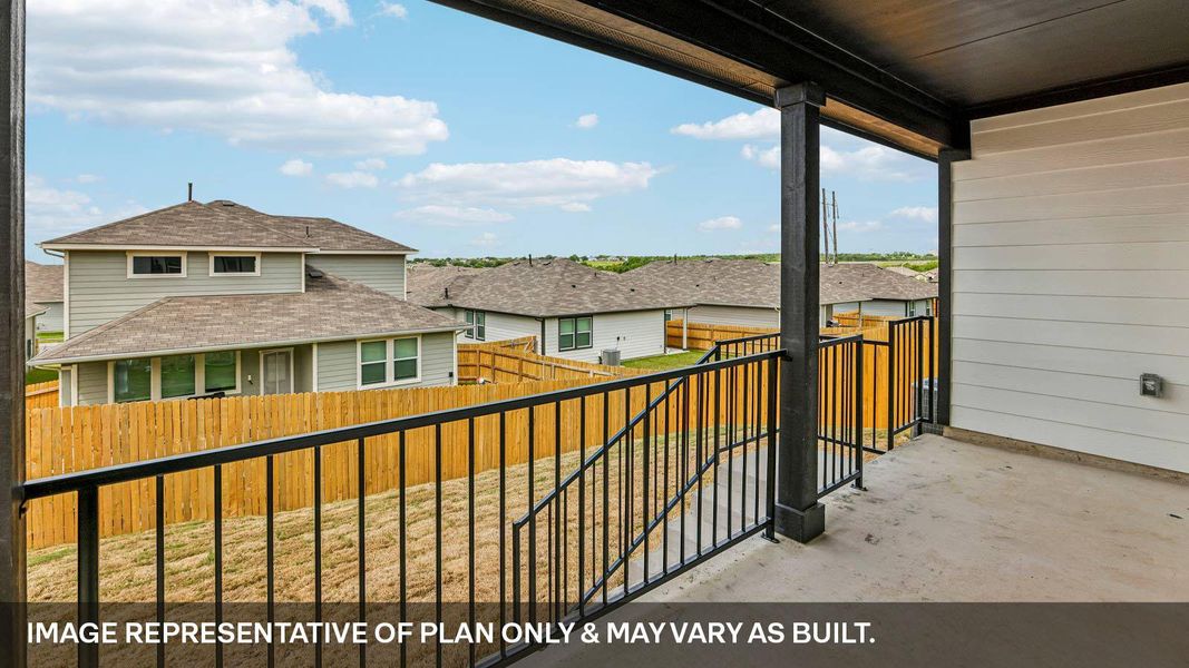 Exterior details and patio area of a home in Talavera, Kyle (Image 3). Exterior details and patio area of a home in Talavera, Kyle (Image 3).