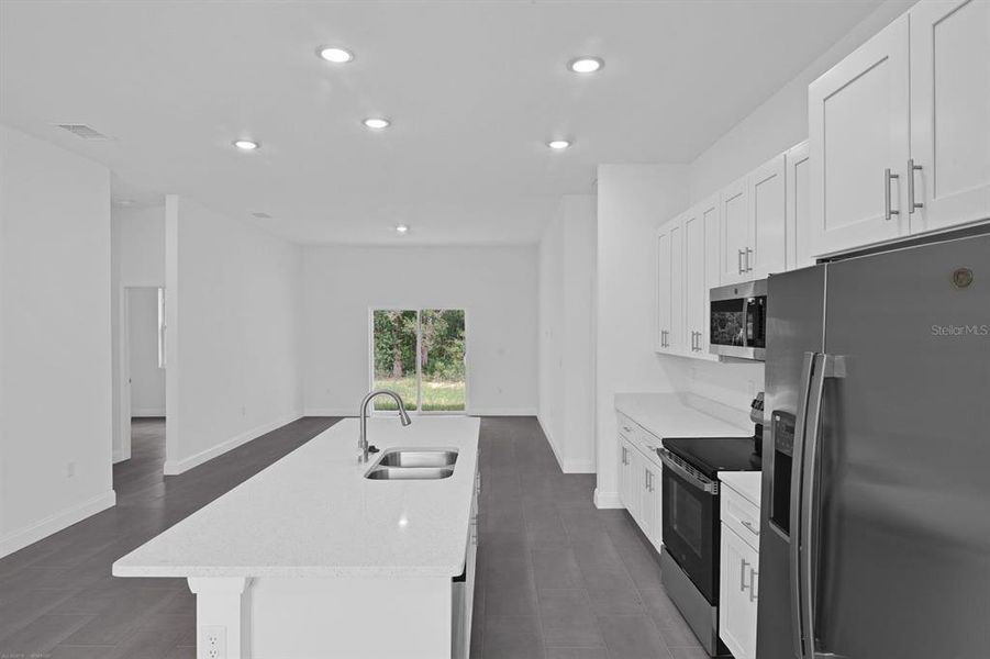 Furnished interior view inside a new home in , Rotonda West (Image 4). Furnished interior view inside a new home in , Rotonda West (Image 4).